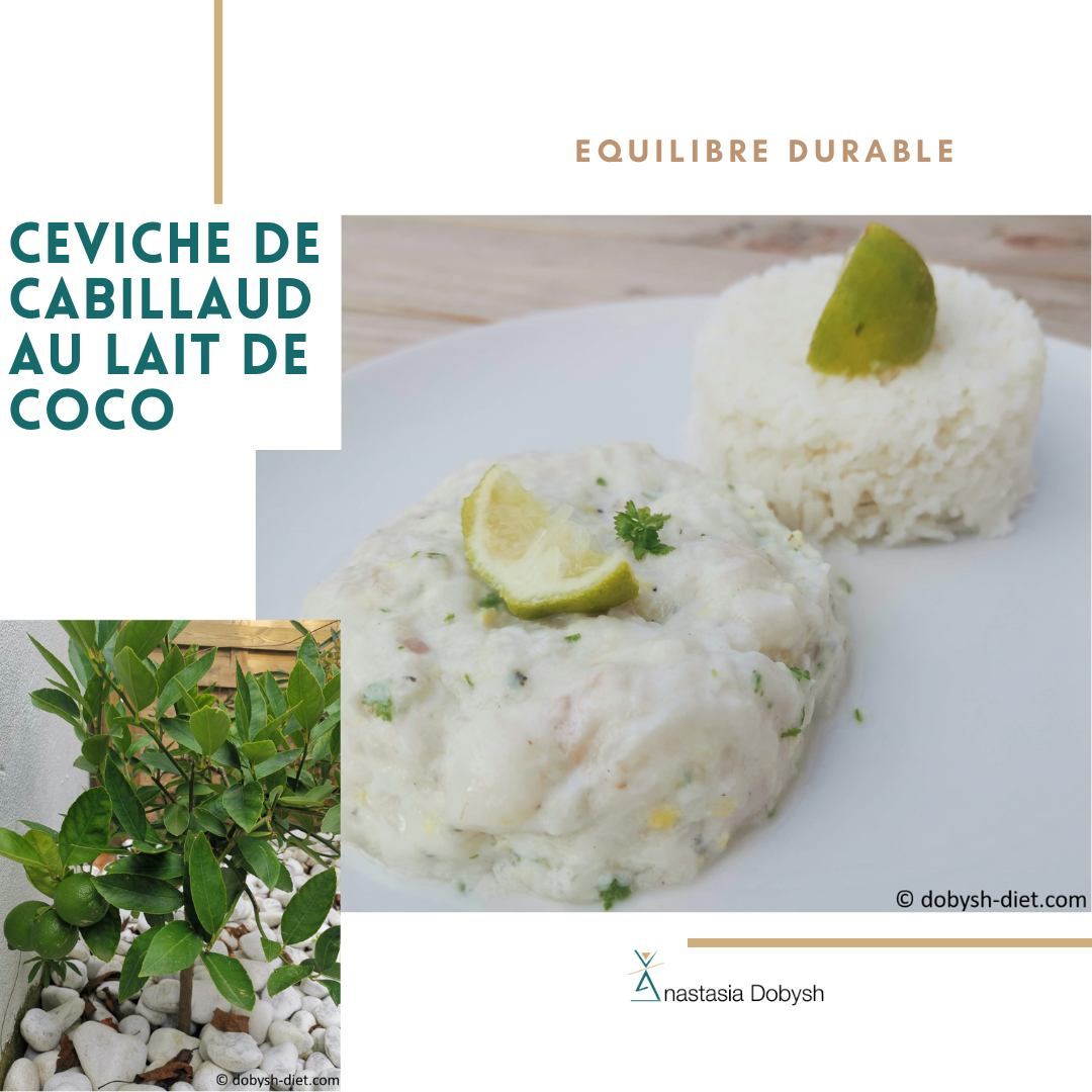 ceviche cabillaud